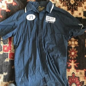 Hard Rock Cafe button down